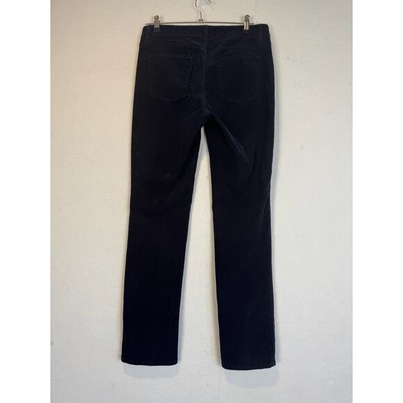 Talbots Navy Blue Corduroy Pants Sz 10 Heritage Straight Leg Classic - Picture 7 of 8